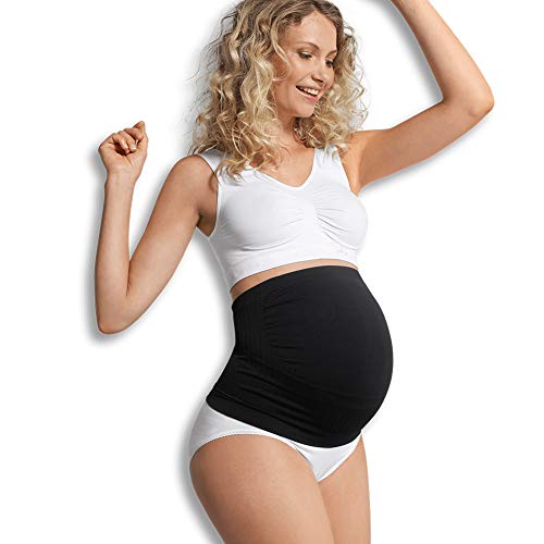 Carriwell Polainas De Embarazo De Apoyo, Pantalones Cómodos De Maternidad con Bajo Vientre De Inserción, Alivia El Dolor De Espalda Durante El Embarazo, Transpirable Mujeres[Negro][Xtra Grande]