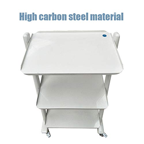Carro De Instrumentos De Tres Niveles, Vehículo De Eliminación De Equipos De Instituto De Arte De Acero con Alto Contenido De Carbono, Carro De Enfermería De Burbujas Pequeñas, Carro Dedicado para T