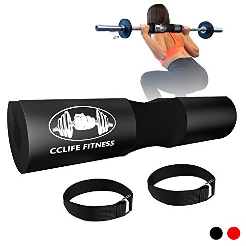 CCLIFE ZERRO Barbell Squat Pad Protectora del Espalda Barbell scuad Almohadilla de protección ergonómica Avanzada para Cuello y Hombros para Sentadillas, Color:DNKPS001A0000swz
