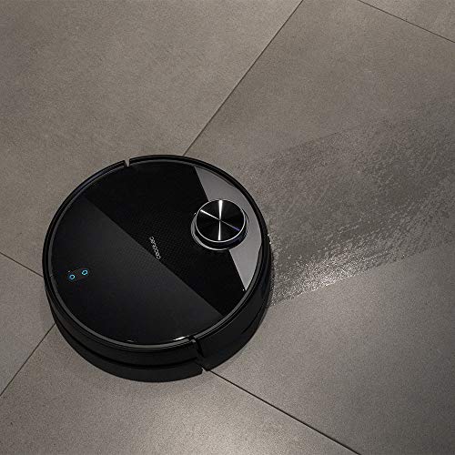 Cecotec Conga 3790 - Robot aspirador y fregasuelos, Tecnología láser, Friega, Aspira y Barre a la vez, Room Plan, 2300Pa, App con Mapa, Doble Tanque, Mando a Distancia