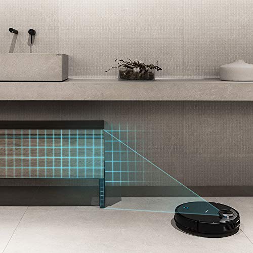 Cecotec Conga 3790 - Robot aspirador y fregasuelos, Tecnología láser, Friega, Aspira y Barre a la vez, Room Plan, 2300Pa, App con Mapa, Doble Tanque, Mando a Distancia