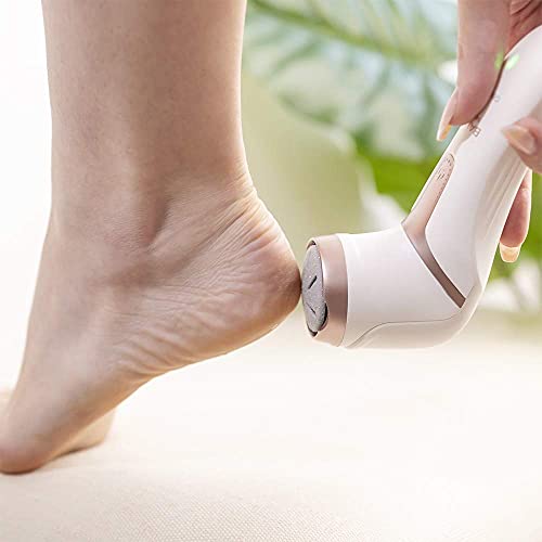Cecotec Lima de pies Bamba SkinCare Pure. Con batería de litio, Función aspiración, 2 modos de uso, 3 discos , 3 tipos de granajes, Autonomía hasta 100 min