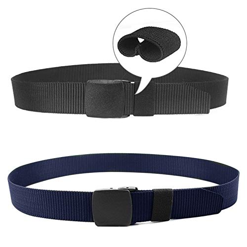 Chalier DJT2020 Cinturón, Azul y Negro, 130 cm Unisex Adulto