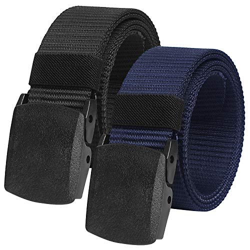 Chalier DJT2020 Cinturón, Azul y Negro, 130 cm Unisex Adulto