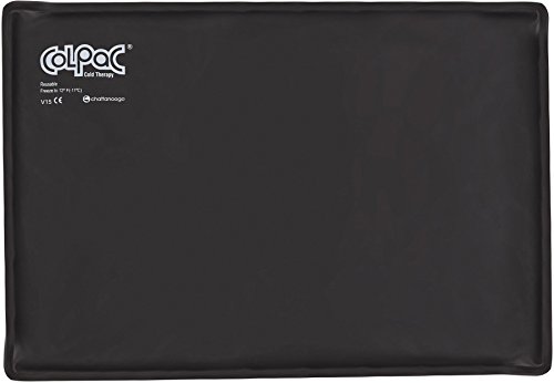 Chattanooga ColPac Cold Therapy, Black Polyurethane CH153CT02, X-Large/Oversized (12.5" x 18.5"), 1
