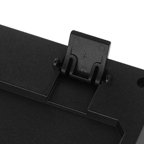 chenpaif Teclado, Letra Grande Negra, botón Amarillo Teclado con Cable USB para Personas Mayores y de Baja visión