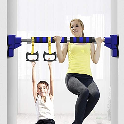 CHENXU Barras de dominadas para Interiores Barra Horizontal portátil,instalación no punzante de Barras de Pull-up,Equipos de Aptitud Multifuncional para Adultos y niños (Size : 110-130cm)