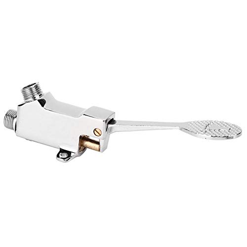 Cikonielf Juego Grifería Lavabo para Baño Kit Grifo para Lavabo Pedal para lavamanos Accesorio Uso Cocina para el hogar