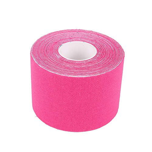 Cinta de Kinesiología a Granel, Rollo Impermeable, Soporte de Terapia Deportiva para Rodilla, Músculo, Muñeca, Hombro, Algodón Elástico Terapéutico e Hipoalergénico Original Sin Cortar