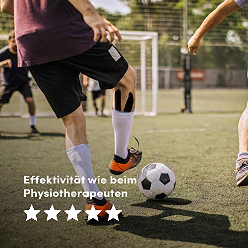 Cinta kinesiológica original con instrucciones (idioma español no garantizado) para deportes y medicina