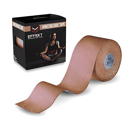 Cinta kinesiológica original con instrucciones (idioma español no garantizado) para deportes y medicina