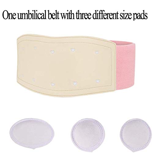 Cinturón de Hernia de bebé, Cinturón de Hernia Umbilical Envoltura Ajustable médica Hernia de Ombligo Braguero Cinturón-Botón Banda Soporte Banda de Vientre,A