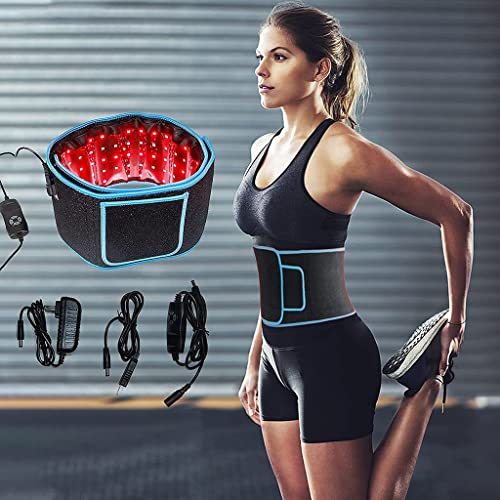 Cinturón de Terapia de Luz Infrarroja para Aliviar el Dolor, Envoltura Usable Flexible, Dispositivo de Masajeador de Terapia Profunda, Parte Posterior del Hombro Terapia de Articulaciones Musculares