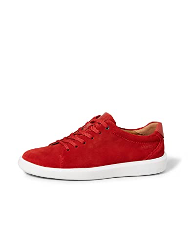 Clarks Cambro Low, Zapatillas Hombre, Red Suede, 44 EU