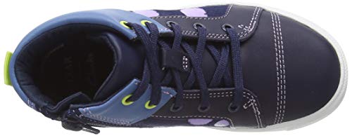 Clarks City Scare K, Zapatillas, Color Azul Marino, Combinado, 35 EU