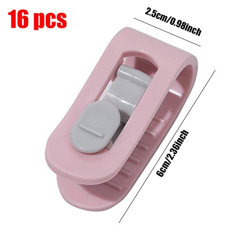Clips Edredón Elasticidad Clip De Edredón De Elasticidad Funda Nórdica Antideslizante Aguja Clips Plástico para El Soporte Funda Clip Edredon Nordico Fijador Colchas Clip De Edredón Sin Aguja Seguro