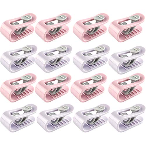 Clips Edredón Elasticidad Clip De Edredón De Elasticidad Funda Nórdica Antideslizante Aguja Clips Plástico para El Soporte Funda Clip Edredon Nordico Fijador Colchas Clip De Edredón Sin Aguja Seguro