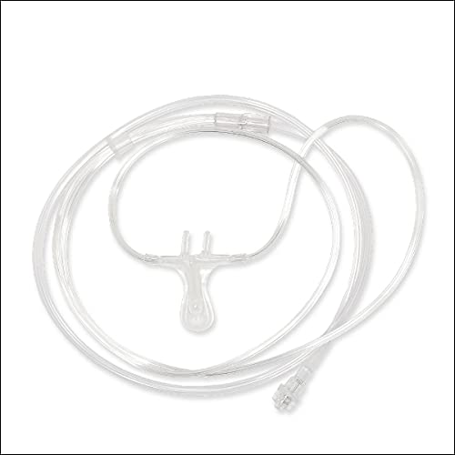 CNSAC Gafas de nariz y boca para adultos, absorbedor de presión nasal/oral con conector Luer Lock macho, manguera de 180 cm (50)