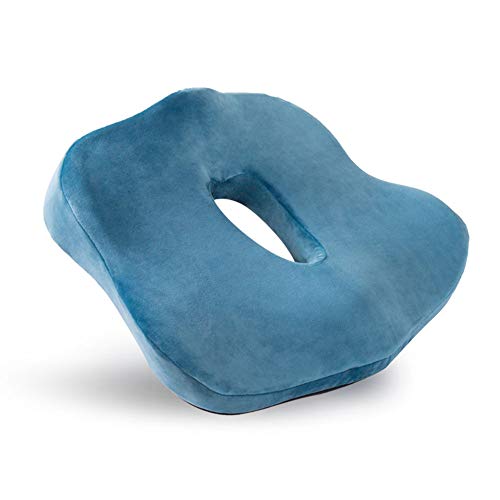 Cojín Anti-dolor De Presión, Cojín De Espuma Viscoelástica, Cojín De Aire Para Silla De Ruedas Colchón De Asiento Inflable Anti-llagas Previene El Decúbito Ideal Para Estar Sentado Por Mucho Tiempo