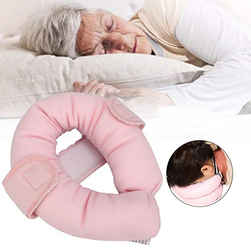 Cojín antiescaras para evitar la úlcera de la cama, ligero para uso en la oficina para mantener el cuerpo para uso en el hogar para la cabeza de la muñeca de la pierna (rosa, S)