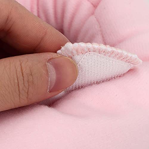 Cojín antiescaras para evitar la úlcera de la cama, ligero para uso en la oficina para mantener el cuerpo para uso en el hogar para la cabeza de la muñeca de la pierna (rosa, S)