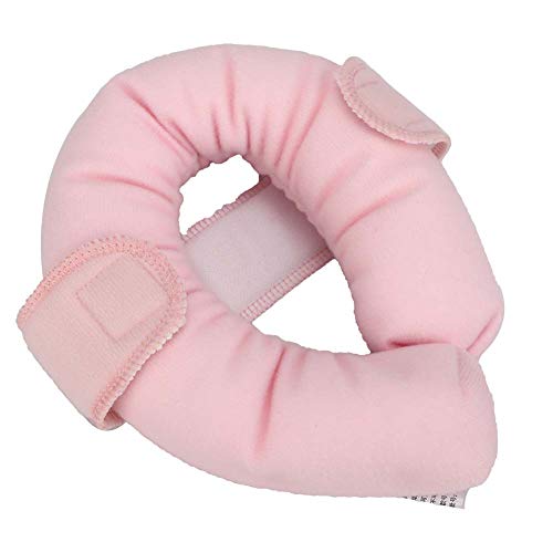 Cojín antiescaras para evitar la úlcera de la cama, ligero para uso en la oficina para mantener el cuerpo para uso en el hogar para la cabeza de la muñeca de la pierna (rosa, S)