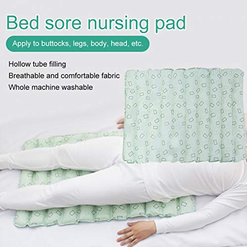 Cojín Antiescaras Transpirable, Almohada Suave para Hemorroides Cojín Antiescaras para Acostarse Lateralmente Cojín Antiescaras para Mujeres Y Hombres para Uso Doméstico(52 * 47 CM)