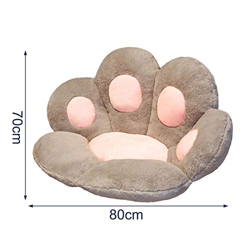 Cojín para silla con garra de gato, cojín para silla, sofá y silla de oficina, alfombrilla cálida apta para la piel, especialmente diseñado para la construcción sanitaria