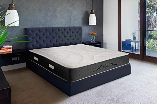 Colchón 90 x 190 Viscoelástico Memory Ergonómico Máximo Confort | Relax Efecto Memoria | Certificado Sanitized y Oeko-tex (Todas las medidas)