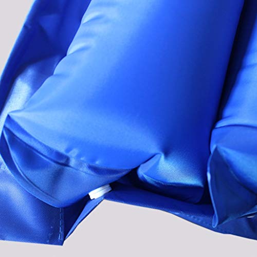 Colchón Antiescaras De Aire , Asiento Inflable Colchón Anti Escaras De Decúbito Prevenir For La Úlcera Por Presión Y Dolor De Presión De Tratamiento, 200 * 90cm (Azul)