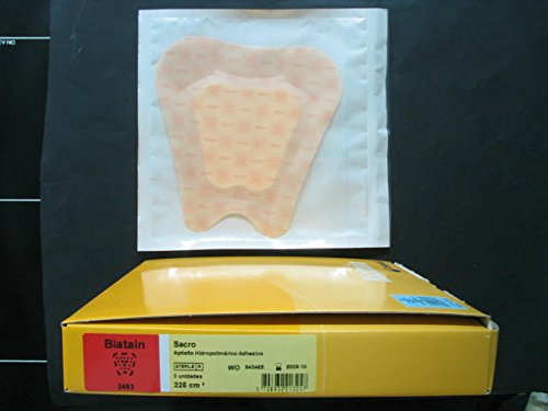 COLOPLAST BIATAIN SACRO 17X17 3483 3 U