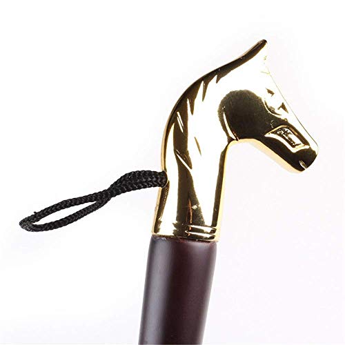 Cómodo Elevador de Zapatos, Hombres y Mujeres Adultos, Zapato con Cabeza de Caballo, Zapato de Madera Maciza, Zapatos para Tirar
