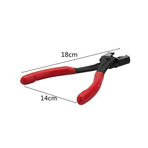 Compacto Herramientas de Mano R Tipo Abrazadera de la Manguera Alicates Alicates de Clip collarín de la Herramienta Mordaza giratoria Ligero