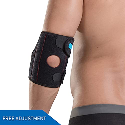Correa de apoyo de apoyo de codo para la artritis conjunta Alivio del dolor Tendinitis Deportes Lesión Recuperación para deportes de tenis 1 unids