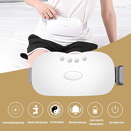 Correa de Cintura eléctrica Portátil Almohadilla térmica para el período Menstrual calambres, Espalda Baja Alivio del Dolor El Calentamiento de cinturón Regalo para Las Mujeres