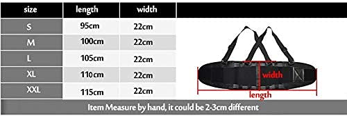 Corrector de postura Soporte lumbar Cinturón Dolor de espalda Enderezador de alta elasticidad Protección Lumbar Espinal Correas de hombro Soporte de trabajo Fajas Soporte de soporte (Tamaño: Gran