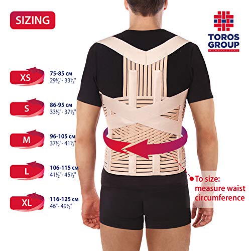 Corrector postural transpirable LUX Small Beige