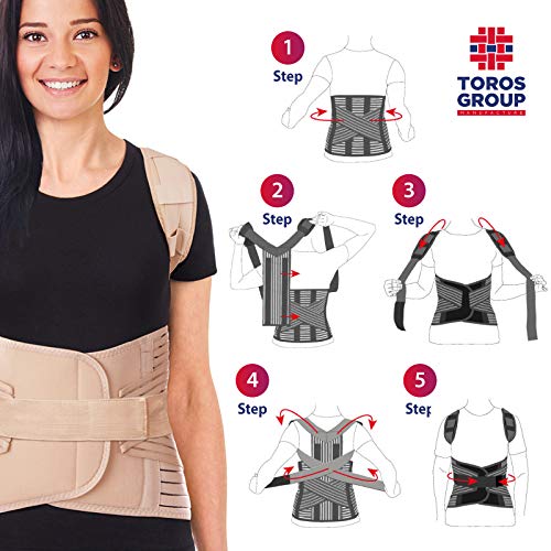 Corrector postural transpirable LUX Small Beige