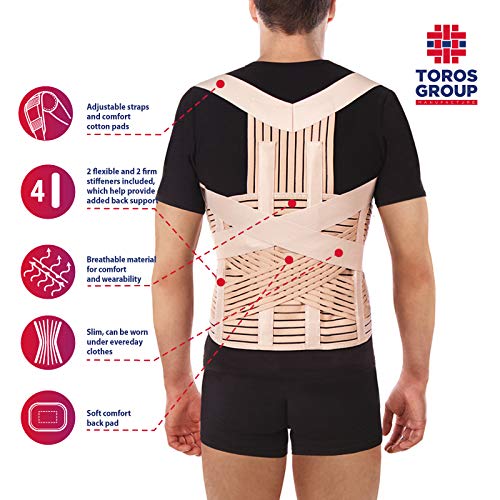 Corrector postural transpirable LUX Small Beige