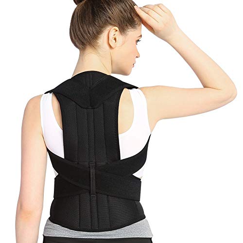 Correctores de postura para mujeres, Corrector de Espalda y Hombros Soporte de Cintura Espalda Recta Soporte Correctores Postural Faja Aliviar el Dolor de hombros y Cuello Previene el Encorvado