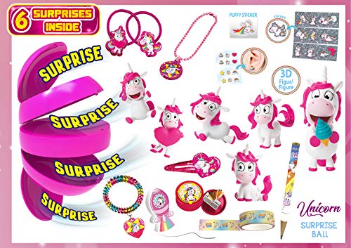CRAZE Surprise-Pelota, Color sorpresas emocionantes para niños (20371)