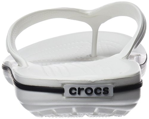 Crocs Crocband Flip Unisex Adulta Chancleta, Blanco (White 100), 39/40 EU