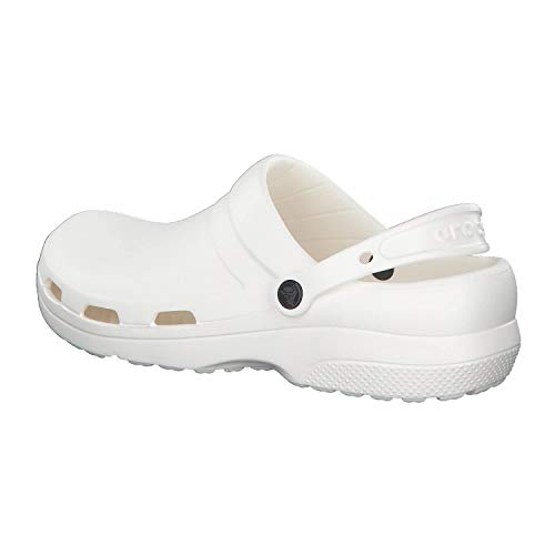 Crocs Specialist II Vent Clog Unisex Adulta Zuecos, Blanco (White 100), 39/40 EU