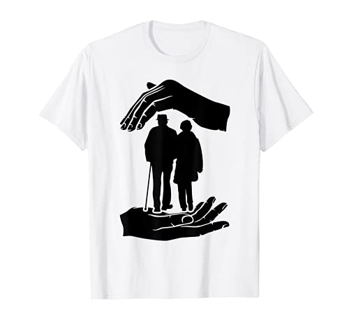 Cuidado de personas mayores - enfermera geriátrica Camiseta