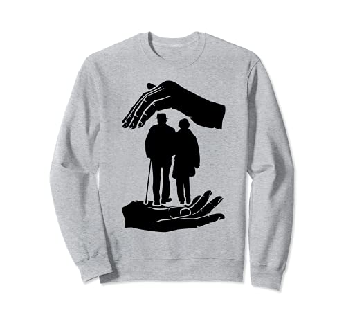 Cuidado de personas mayores - enfermera geriátrica Sudadera