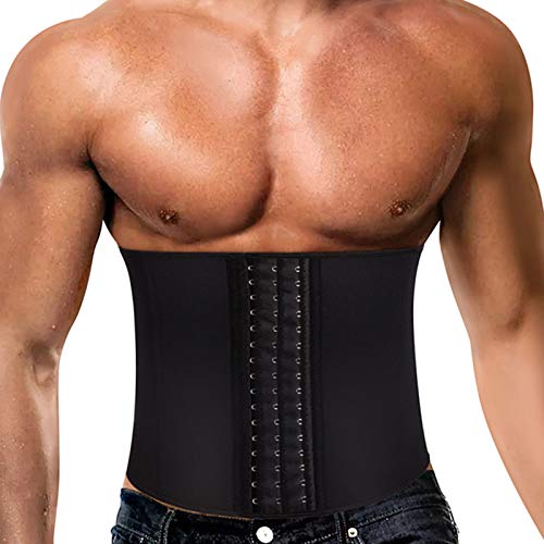 CYC Cinturón de Neopreno para Hombre, Entrenador de Cintura Masculina, corsé de cincha,XXL