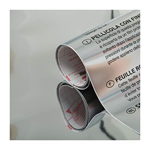 d-c-fix® Metalizado Efecto Espejo Película autoadhesiva, Gris