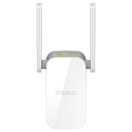 D-Link DAP-1610 - Repetidor WiFi AC1200 (1200 Mbps, Puerto de Red 10/100 Mbps, botón WPS, Antenas externas), Blanco