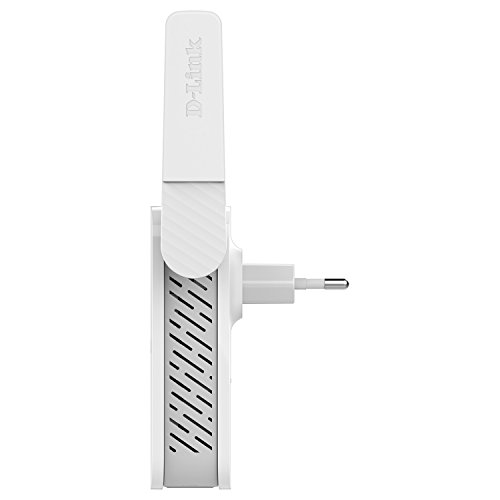 D-Link DAP-1610 - Repetidor WiFi AC1200 (1200 Mbps, Puerto de Red 10/100 Mbps, botón WPS, Antenas externas), Blanco
