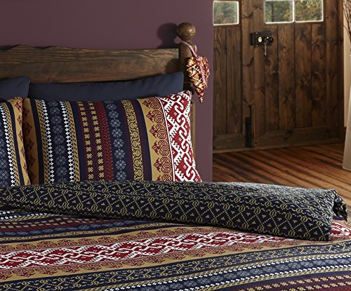 DE CAMA DE Matrimonio Indian Ethnic DISEÑO DE Funda DE EDREDÓN Y Funda DE EDREDÓN Juego Orkney DE